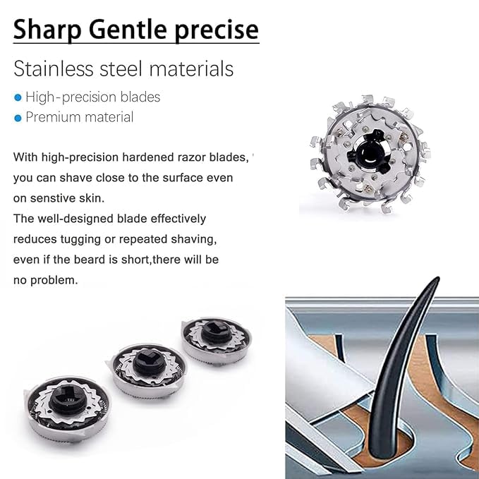 Hq9 Replacement Heads Compatible With Norelco Replacement Heads Hq9 For Philips Hq9 Speedxl Shavers Blades,Hq9 Replacement Blade