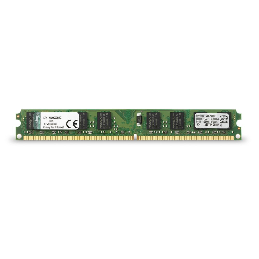 Kingston 2 Gb Ddr2 Sdram Memory Module 2 Gb (1 X 2 Gb) 800Mhz Ddr2800/Pc26400 Ddr2 Sdram 240Pin Dimm Kth Xw4400C6/2G
