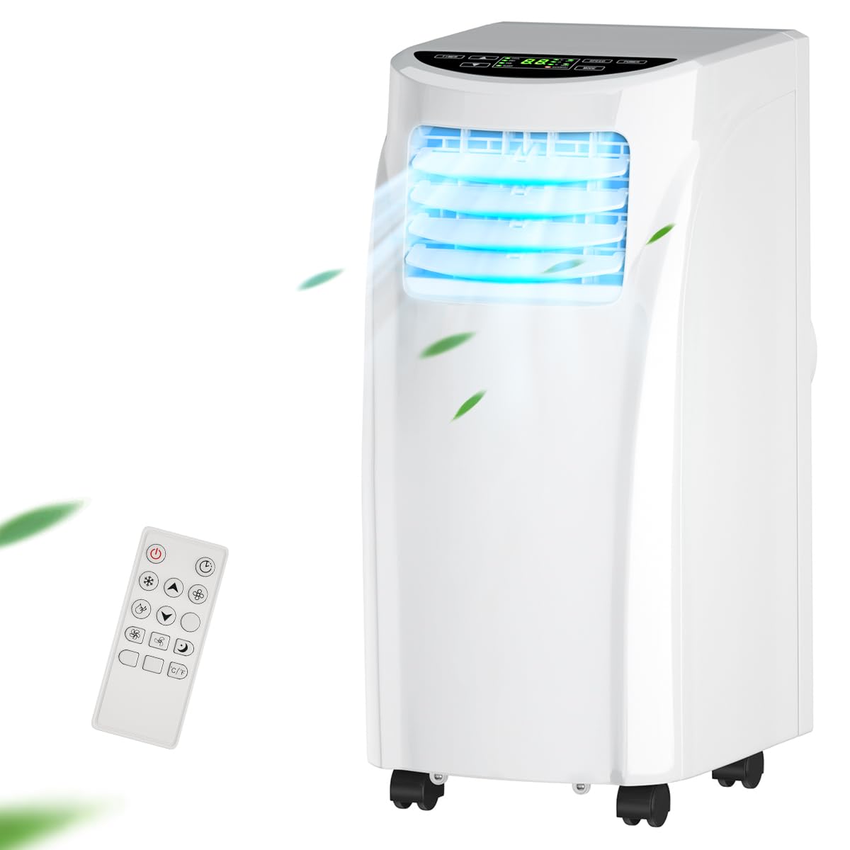 Toolsempire 8000Btu Portable Air Conditioner, 3 In 1 Easy Cool Floor Ac Unit With Dehumidifier, Remote Control, Complete Window