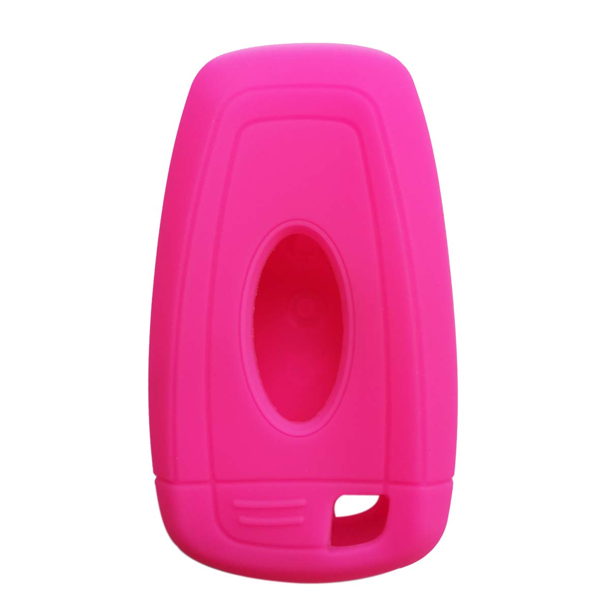 Coolbestda 2Pcs Silicone 5Buttons Key Fob Cover Keyless Entry Jacket Holder For 2018 2019 2020 2021 Ford Bronco Mustang Fusion R