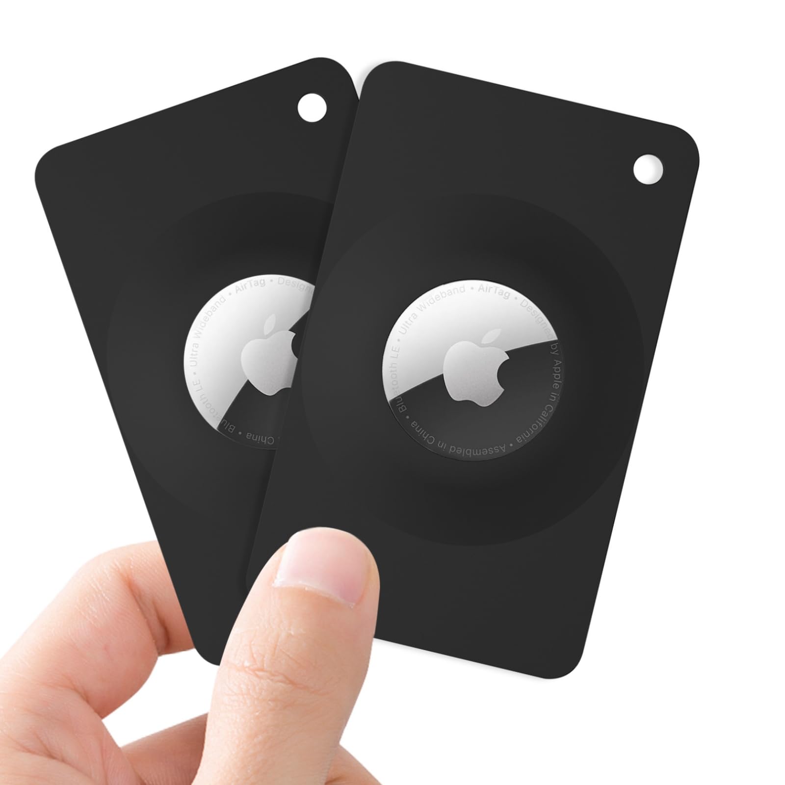 Airtag Wallet Holder Airtag Card Holder 2 Pack, Ultra Thin Card Case For Apple Airtag, Lightweight Airtag Card Holder For Wallet