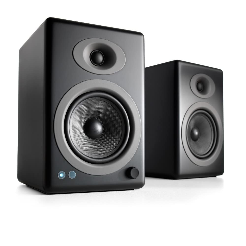 Audioengine A5 150W Powered Home Music Speaker System For Studios, Home Theaters, Bookshelves, Gamers   For Music, Movies And Ga