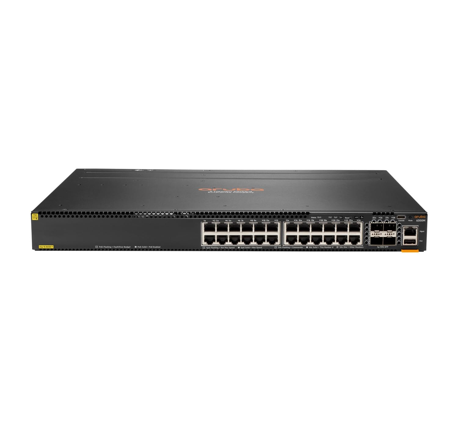 HPE - SWITCHING Aruba 6300M 24G CL4 POE 4SFP56
