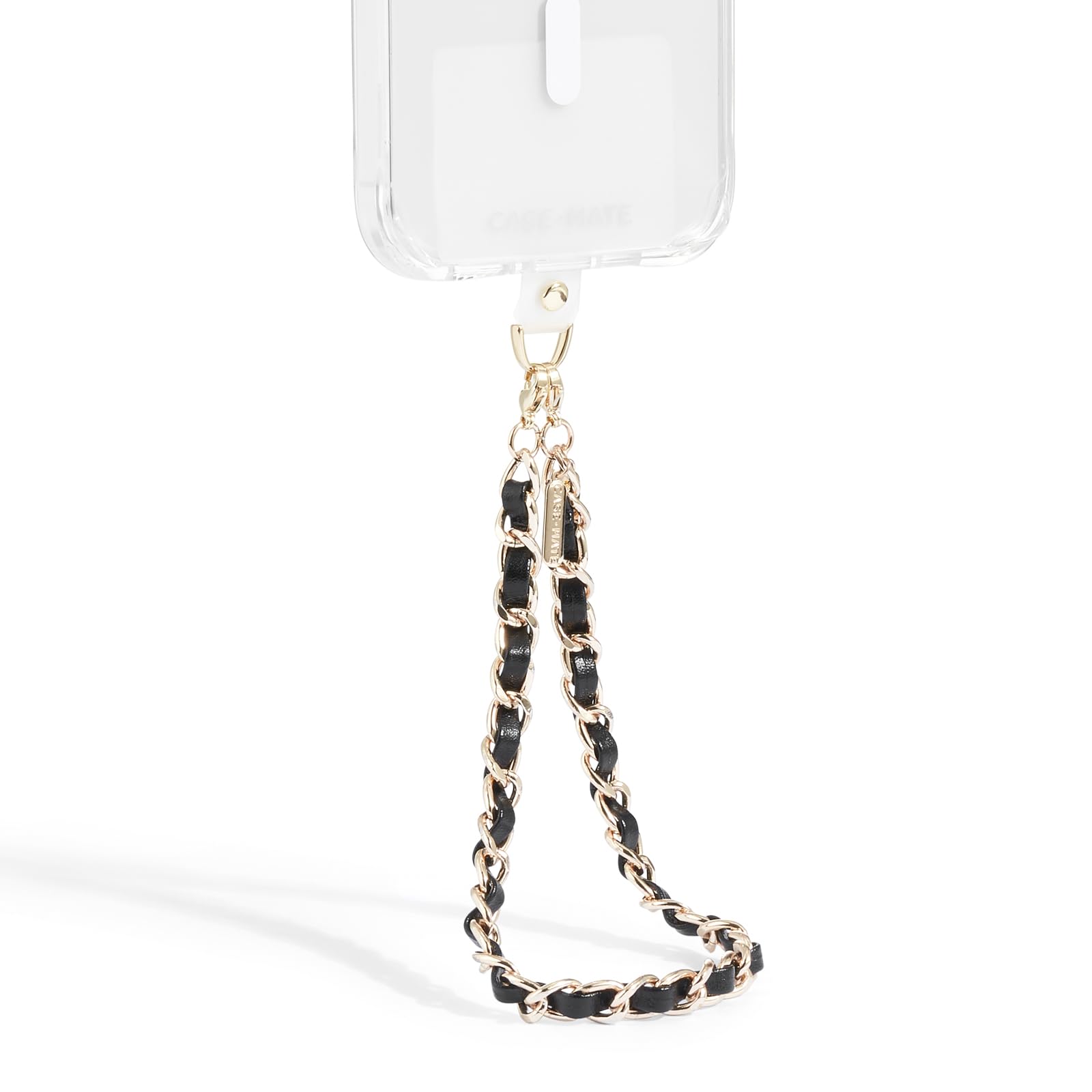 Case Mate Phone Charm W/ Beaded Pearls & Crystals| Detachable Anti Theft Phone Strap |Hands Free Iphone Wrist Strap For Women |