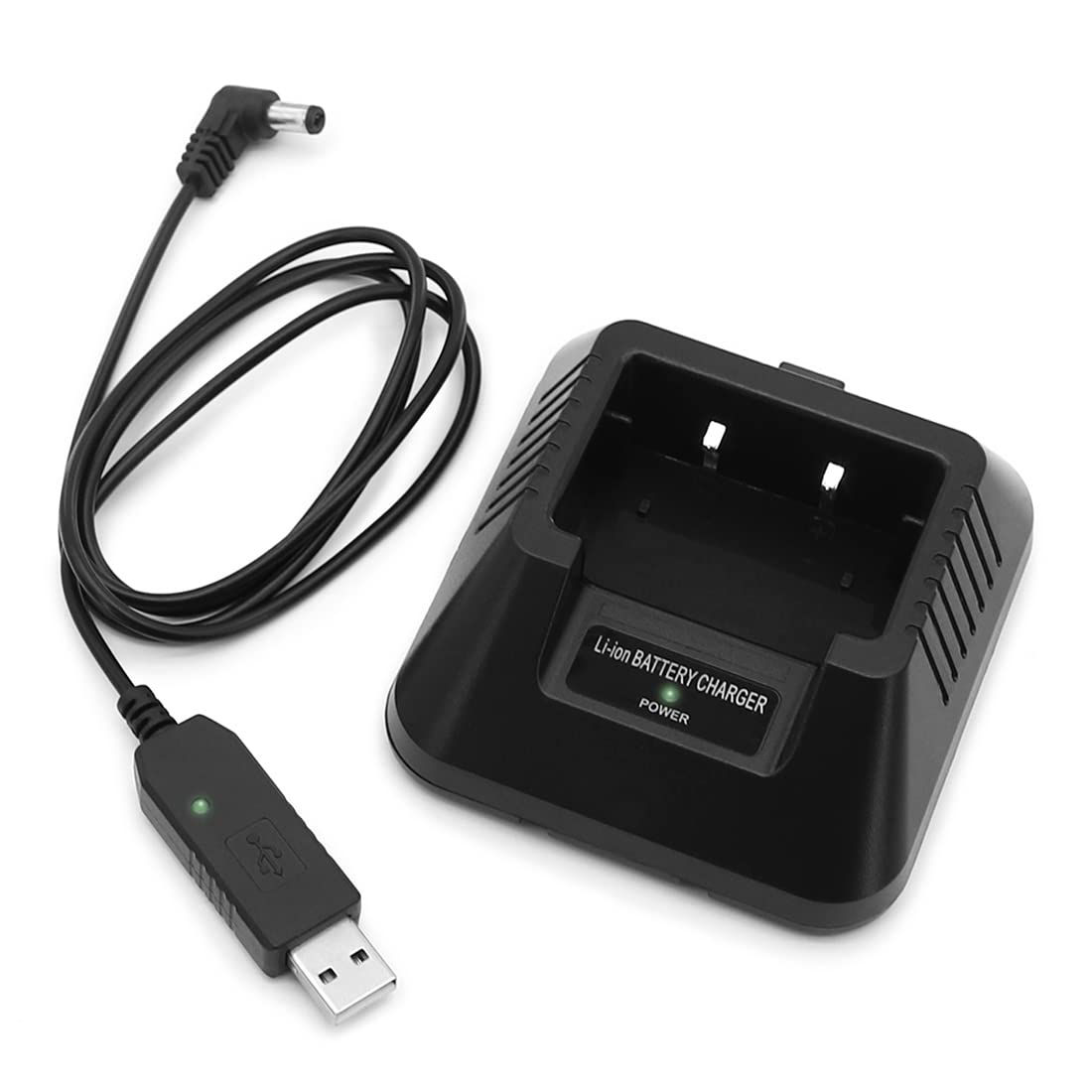 Newashan Desktop Charger Replacement For Baofeng Radio Bf F8Hp Uv 5R 5Ra 5Rb 5Rc 5Rd 5Re 5Rg Uv 82 Dm 5R Tyt Th F8 Walkie Talkie