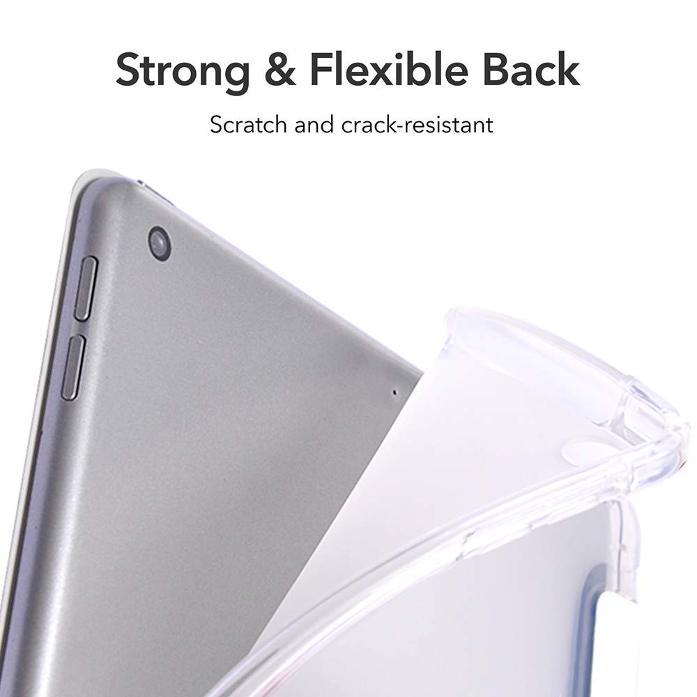 Idocolors Blue Love Heart Pad Case White Case For Ipad 7Th/8Th/9Th Generation (Ipad 10.2 Inch Case 2019/2020/ 2021) Cute Girly A