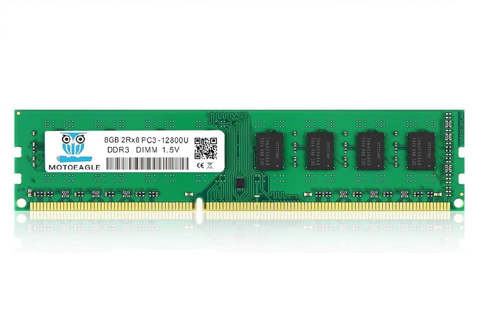 8Gb Pc3 12800U 8Gb Ddr3 1600 Udimm 2Rx8 Dimm Ram Ddr3 1600Mhz Sdram 240 Pin 1.5V Cl11 Non Ecc Desktop Pc Ram