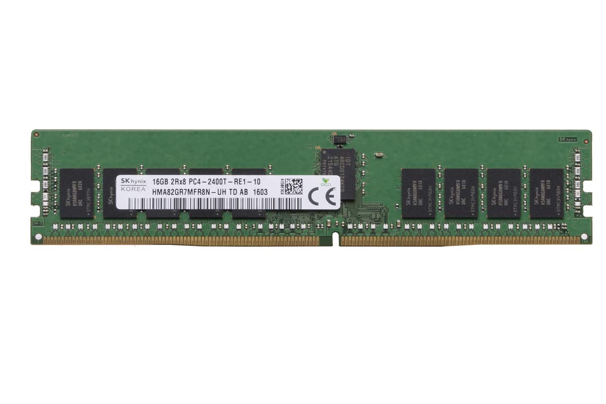 Sk Hynix 16Gb Hma82Gr7Mfr8N Uh Ddr4 2400 Ecc Rdimm 2Rx8 Pc4 19200T R Cl17 Server Memory