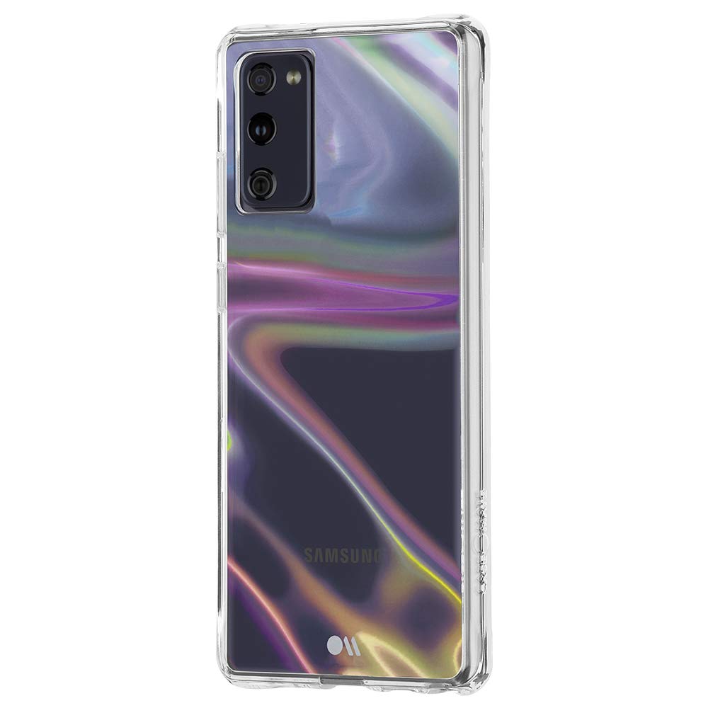 Case Mate   Soap Bubble   Case For Samsung Galaxy S20 Fe 5G (Fan Edition)   6.5 Inch   Iridescent Swirl