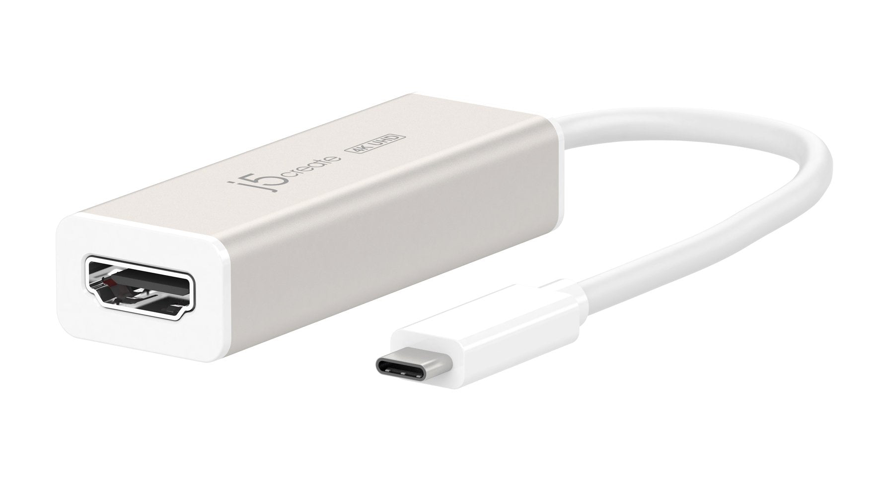 J5Create Usb Type C To 4K Hdmi Adapter Jca153 / 4K @60 Hz/For Macbook, Chromebook, Type C Laptops