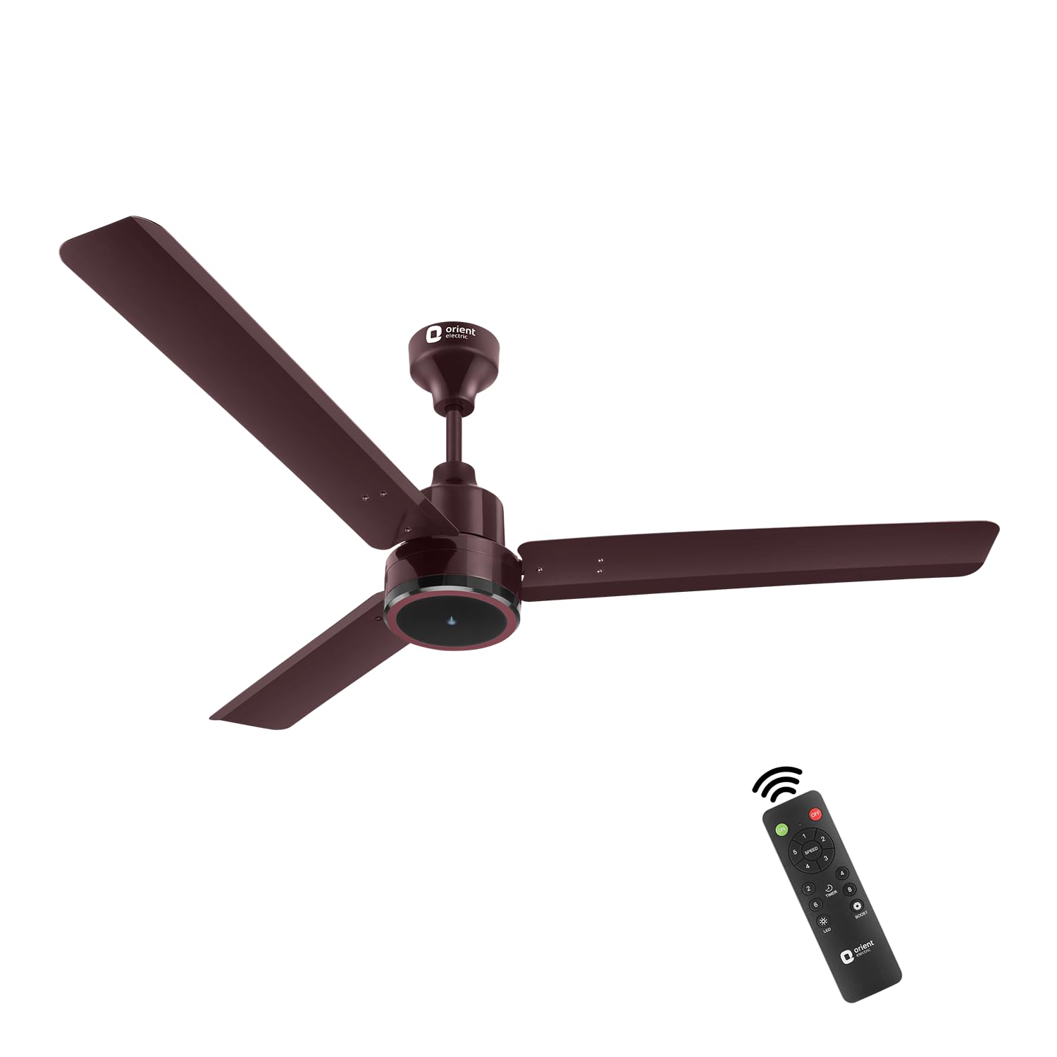 Orient Electric 1200 Mm Zeno Bldc | Bldc Energy Saving Ceiling Fan With Remote |Bee 5Star Rated | Saves Up To 50% On Electricit