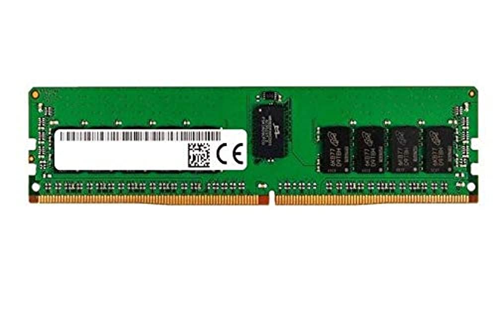 Micron 16GB DDR4 SDRAM Memory Module - Server Memory- 16 GB - DDR4-2933/PC4-23400 DDR4 SDRAM - CL21 - ECC - Registered - 288-pin