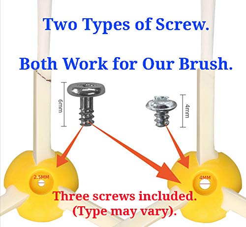 Cybertech 3-Pack Replacement Irobot Roomba 3 Armed Side Brushes Compatible With 500 600 700 Series, Except 645, 655, 675 & 670,