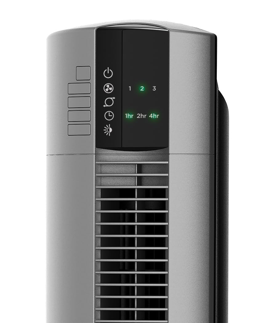 Lasko Oscillating Performance Tower Fan, Nighttime Setting, Remote Control, Timer, 3 Speeds, For Bedroom, Home And Office, 48, G