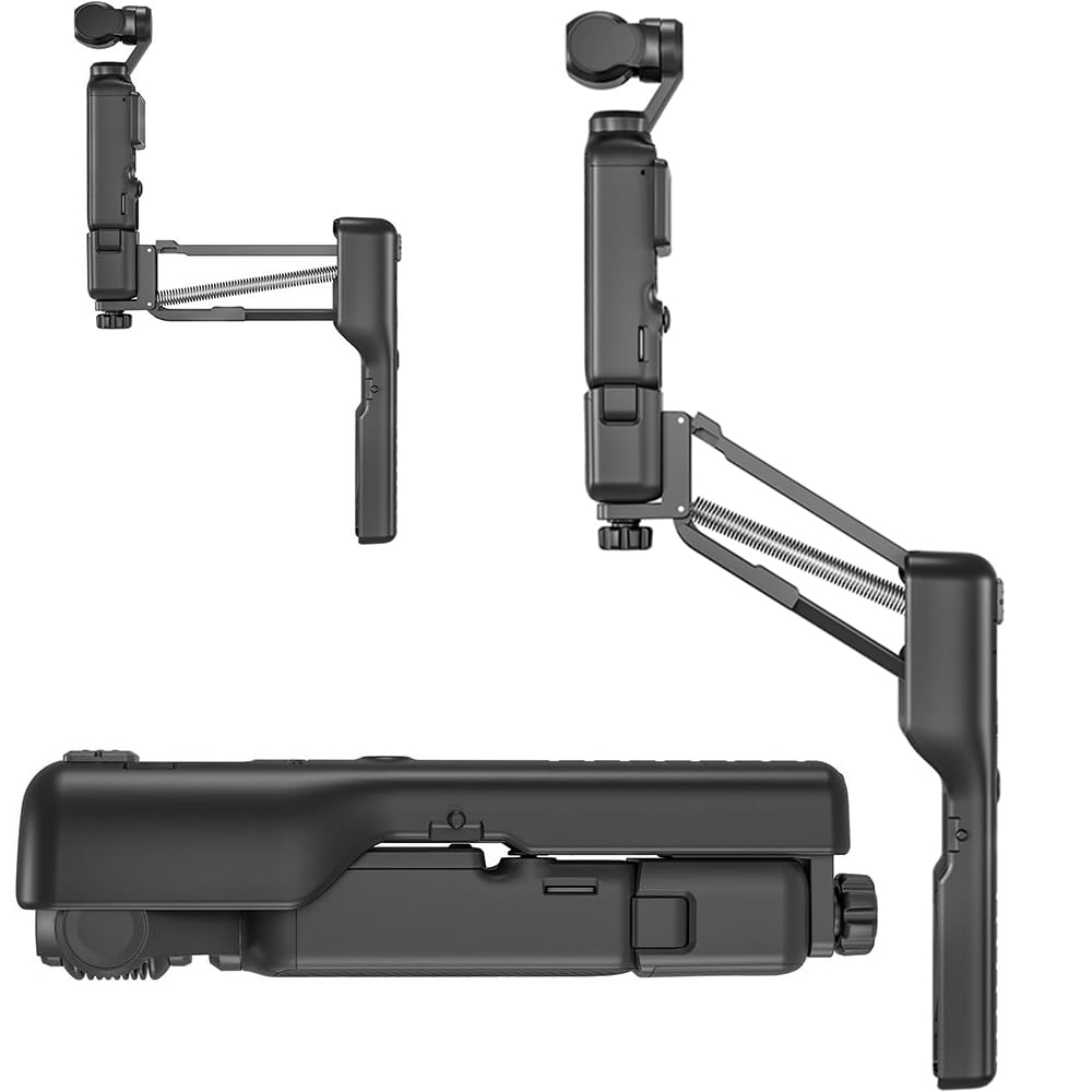 Coyktonty Handheld Stabilizer Storage Protective Case/Mini Z Axis Anti Shake Handle Grip Holder For Dji Pocket 3 Foldable Adapte