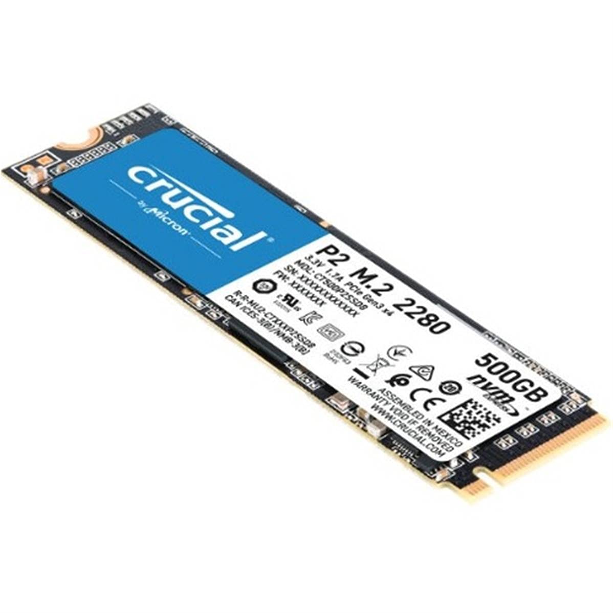 Crucial P2 1Tb 3D Nand Nvme Pcie M.2 Ssd Up To 2400Mb/S   Ct1000P2Ssd8