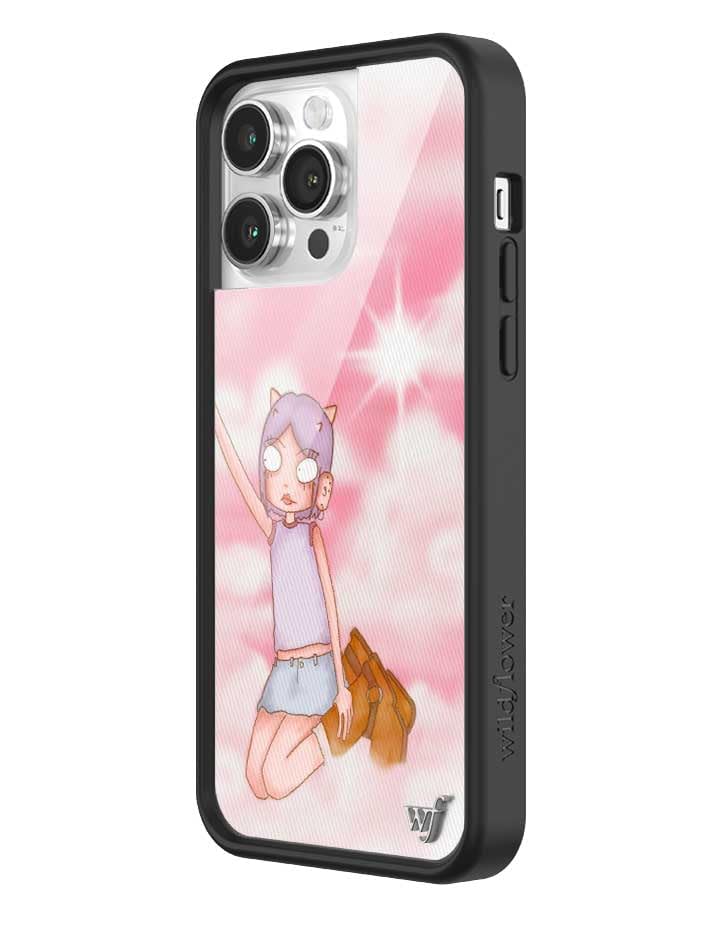 Wildflower Cases - Compatible With Iphone 14 Pro Max | Protective Black Bumper, 4Ft Drop Test Certified, Women Owned Small Busin