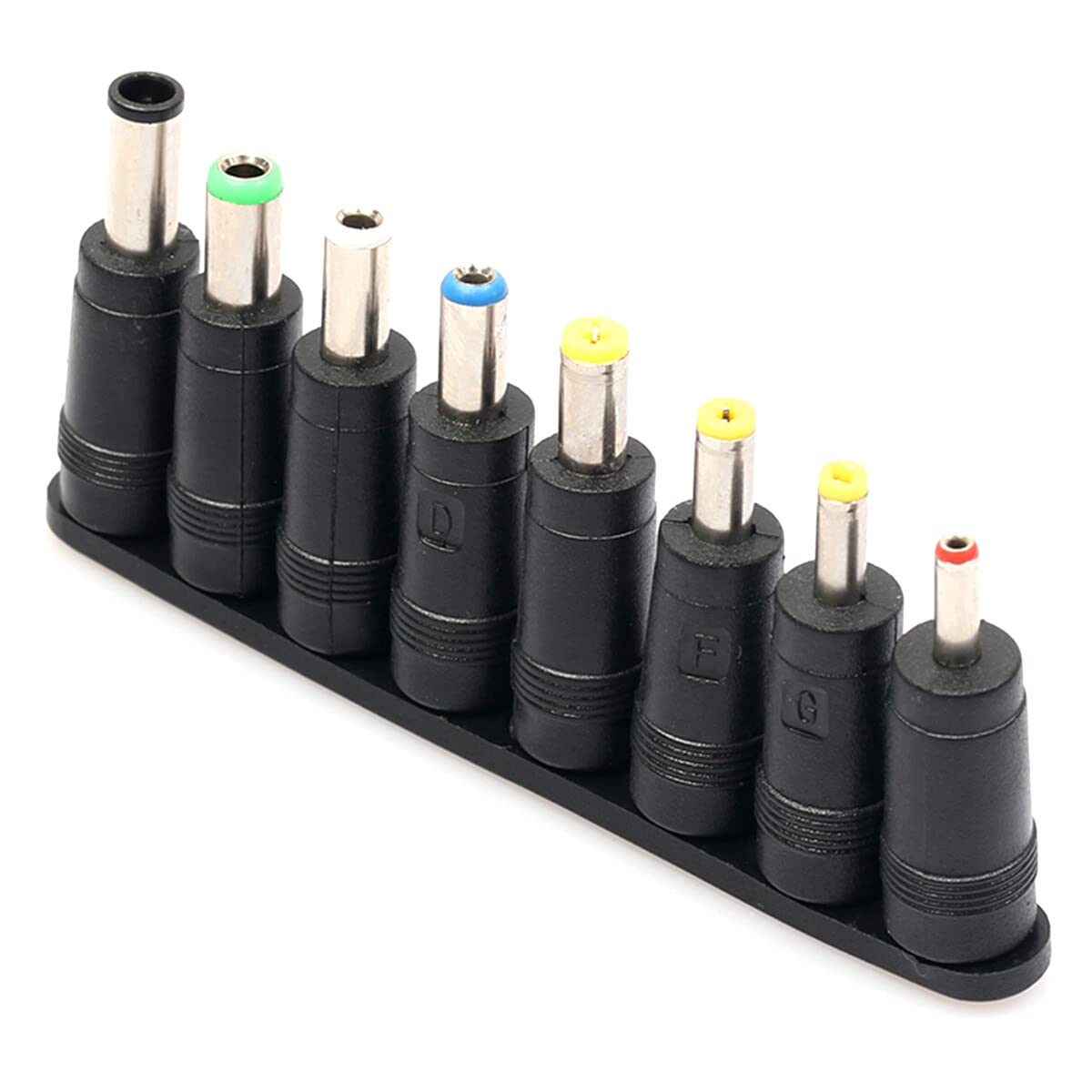 Famkit Mintata2019 8 In 1 Universal Dc Plugs 5.5Mm X 2.1Mm Female To Male Power Supply Adapter Jack Connector Tips For Laptop