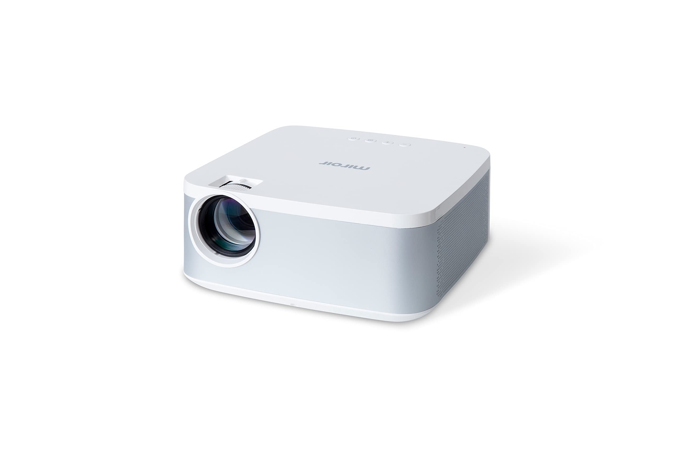 Miroir L500S 1080P Smart Streaming Mini Projector, 90 Inch Screen, Movie Projector, 5G Wifi And Bluetooth