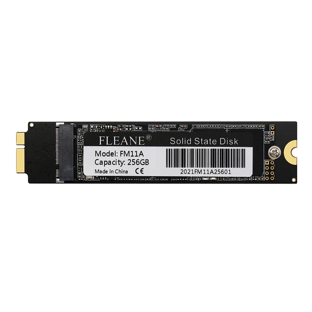 Fleane 256Gb Fm11A 3D Tlc Ssd For Macbook Air A1370 A1369 (Late2010 Mid2011) Emc2392 Emc2393 Emc2469 Emc2471 Hd (256Gb)