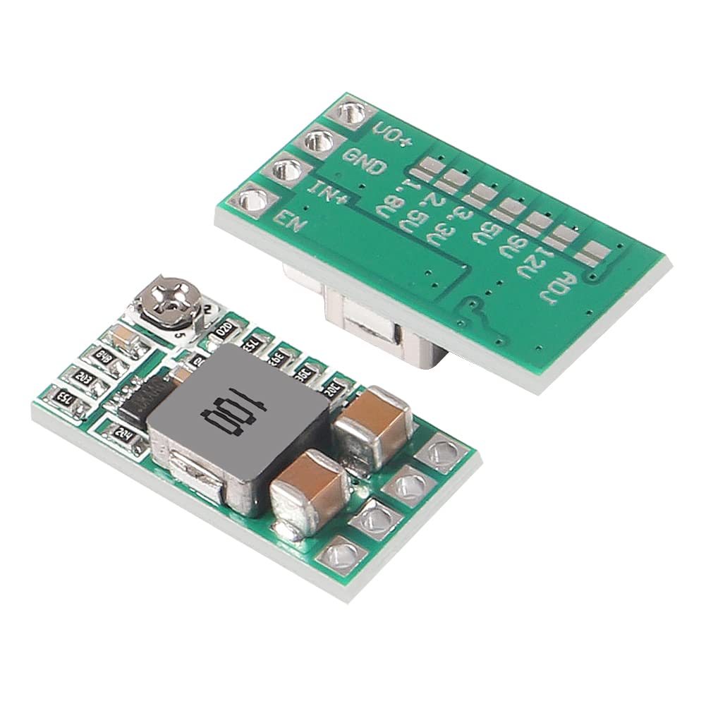 Alinan 12Pcs Step Down Power Supply Module Mini Dc Dc 12 24V To 5V 3A Voltage Buck Converter Adjustable 1.8V 2.5V 3.3V 5V 9V 12V