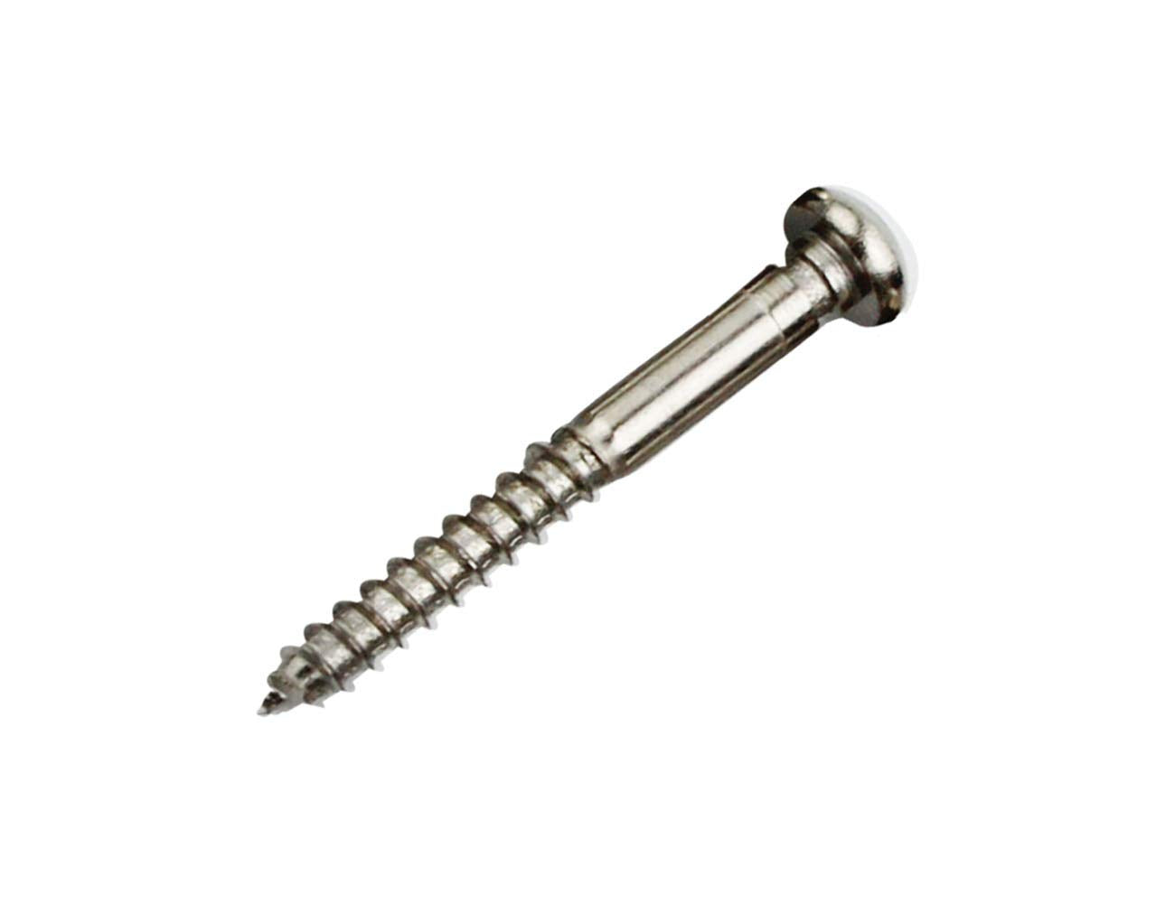 Guyker 6Pcs String Lock Mounting Screws With Notch For Tremolo System Bridge Saddles Tailpiece Accessories Electric Guitar