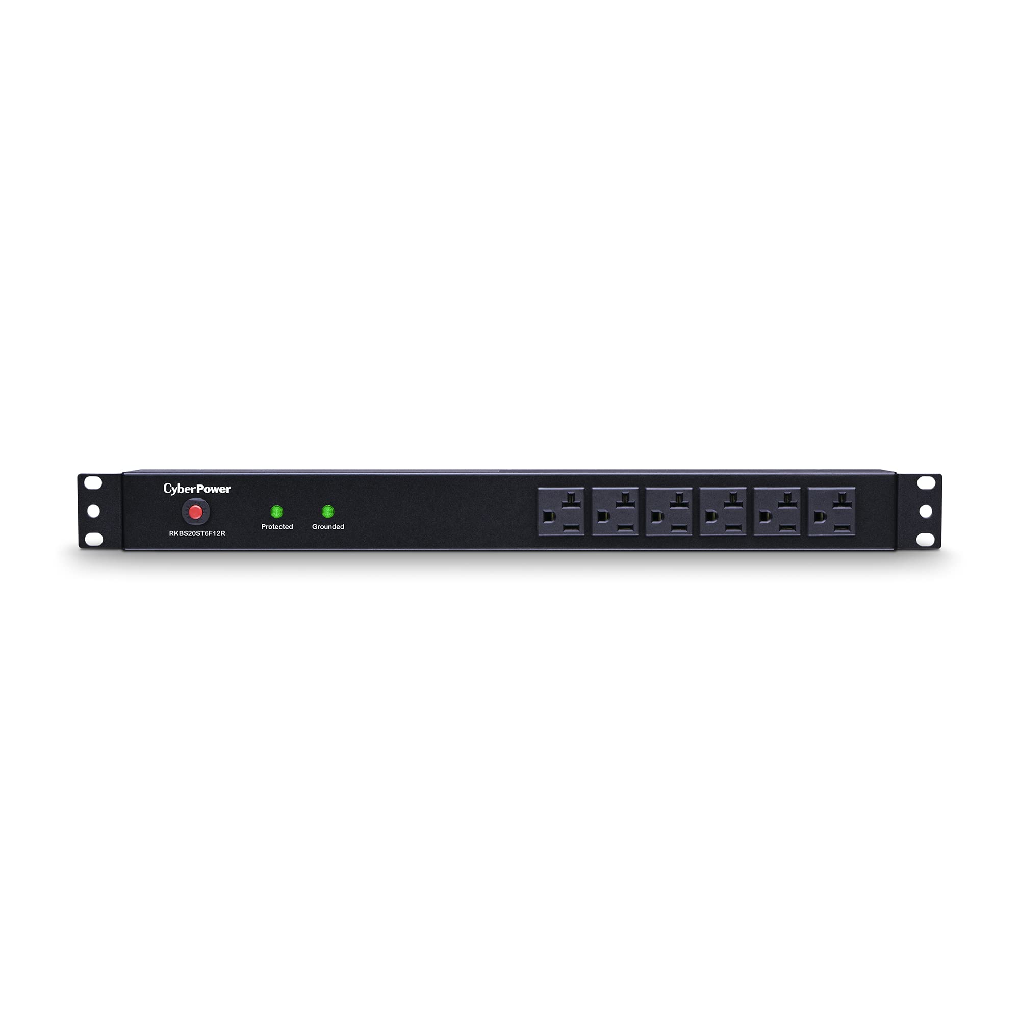 Cyberpower Rkbs20St6F12R L5 20P 20A 18 Outlet 1U Rm Rackbar Surge Suppressor