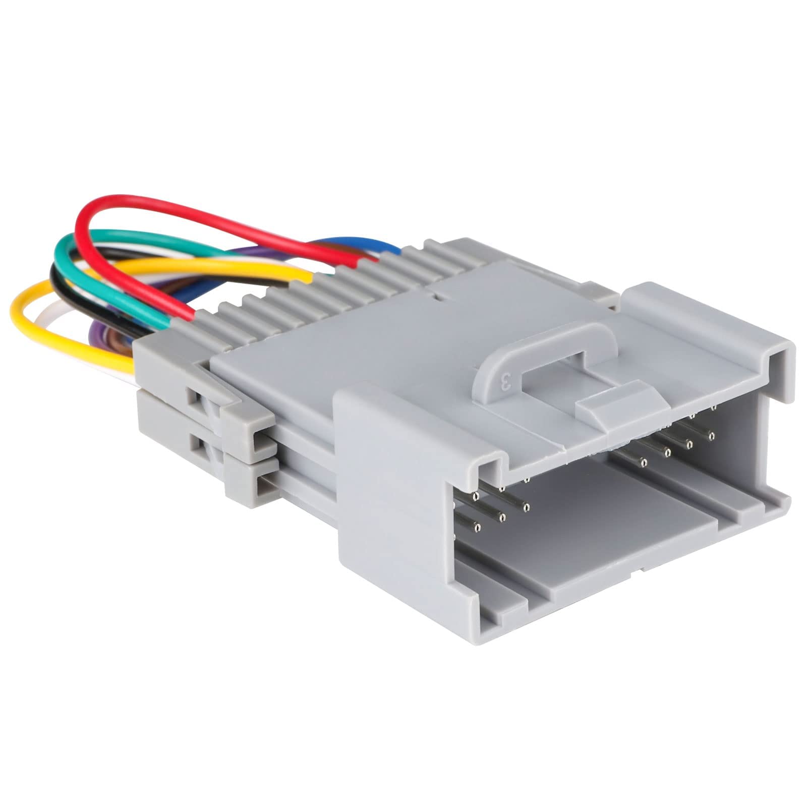 Red Wolf Factory Amplifier Crossover Bypass Jumper Integration Wire Harness Adapter For Chevy Monte Carlo Impala Suburban Gmc Yukon 2000 2005 Non Bose Infinity System