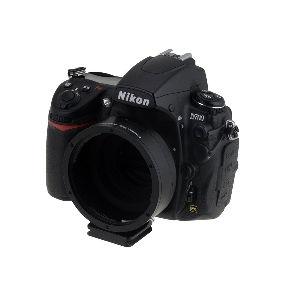 Fotodiox Pro Lens Mount Adapter - Bronica S (Z, D, C, S2, C2, Ec, Ec-Tl) Lens To Nikon F (Fx, Dx) Mount Camera System (Such As D