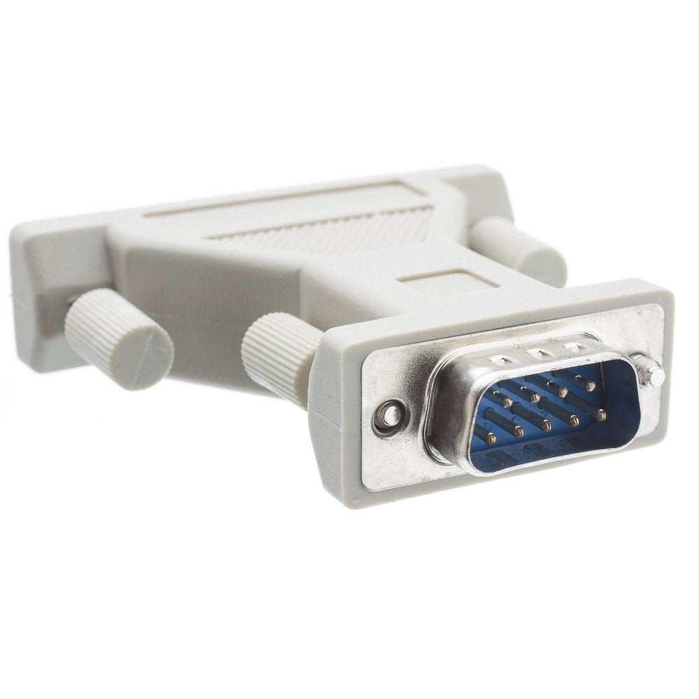 Cablewholesale Gray Serial/At Modem Adapter   Employ This Adapter For Converting A Db9 Modem Cable To A Db25 Modem Cable