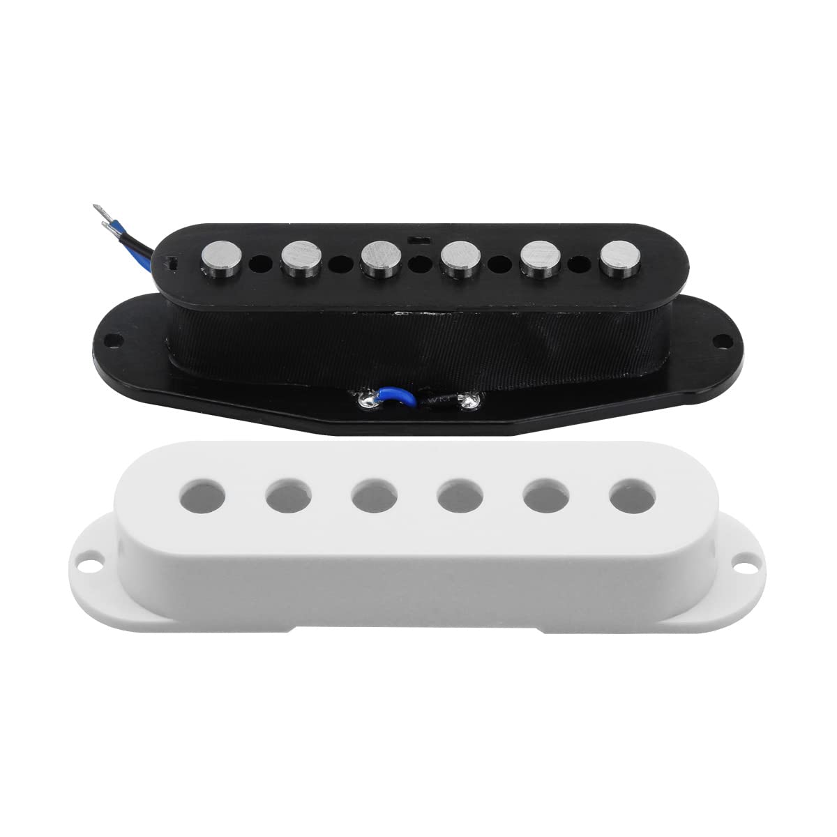 Fleor Alnico 5 Strat Pickup Single Coil Pickups Guitar Neck/Middle/Bridge Pickup White For Strat Squier Electric Guitar