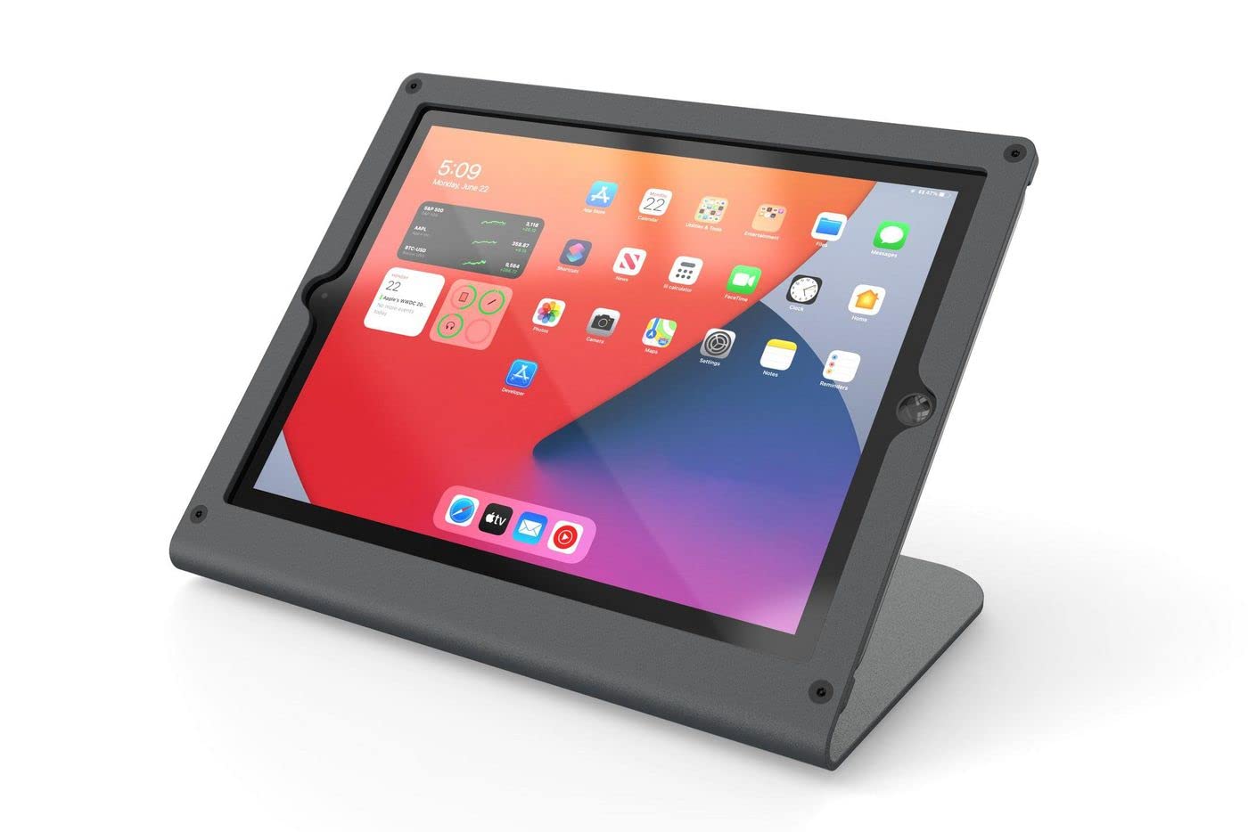 Heckler Design Stand for iPad 10.2-inch (7th Generation, 2019), H600-BG ((7th Generation, 2019) Black Grey)