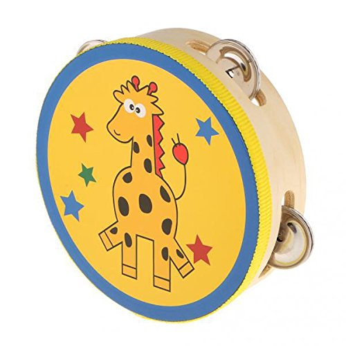 BNFWood Tambourines Drum Bell Toy Kid Musical Percussion Instrument Toy Giraffe|Musical Instruments & Gear|Percussion|Hand Percu