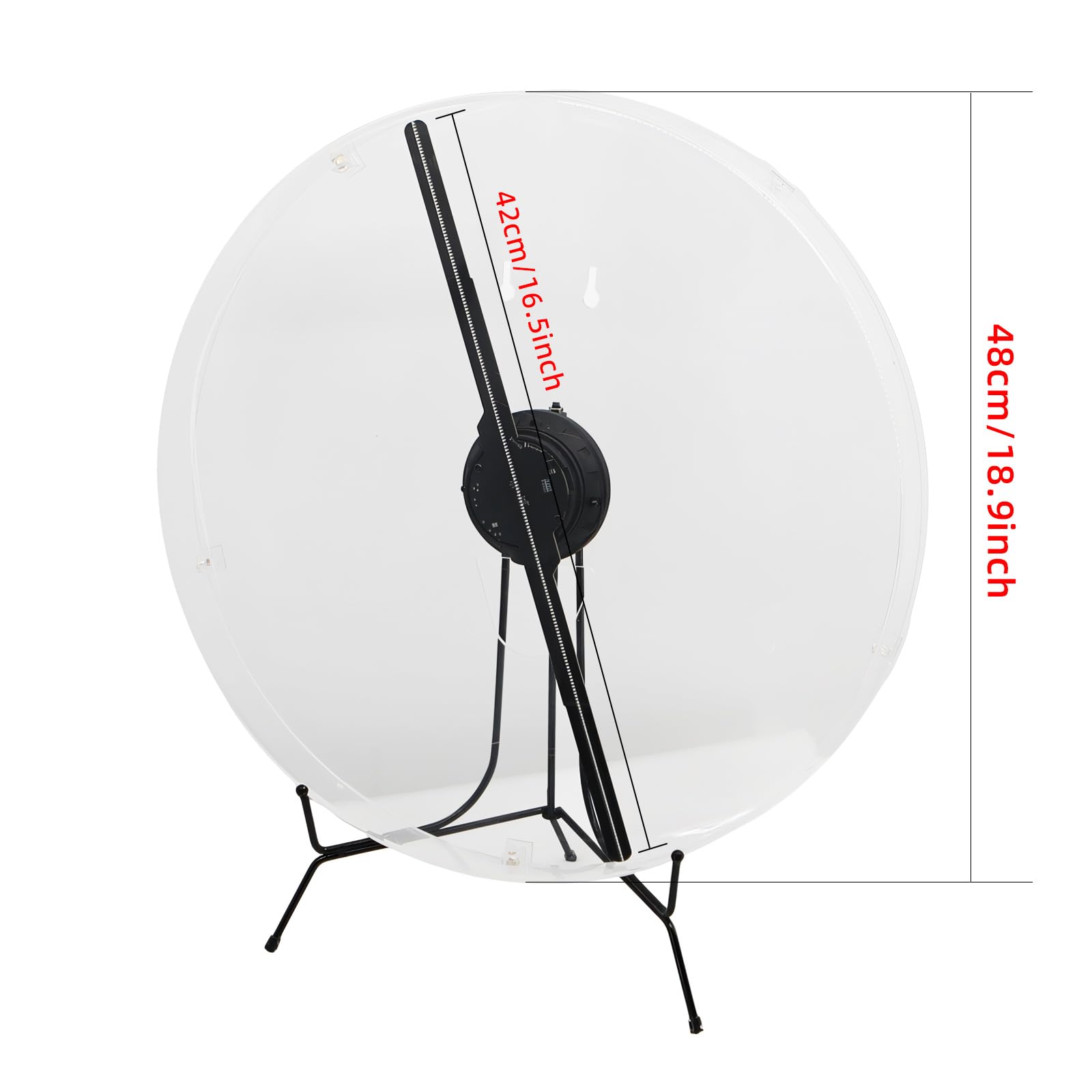 3D Hologram Fan With Cover, 3D Hologram Projector Hd Led Advertising Display With Remote And Bluetooth And Wifi,700 Video Librar