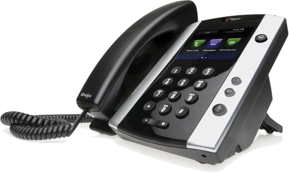 Polycom Vvx 501 Corded Business Media Phone System   12 Line Poe   2200 48500 025   Ac Adapter (Not Included)   Replaces Vvx 500 (130000)