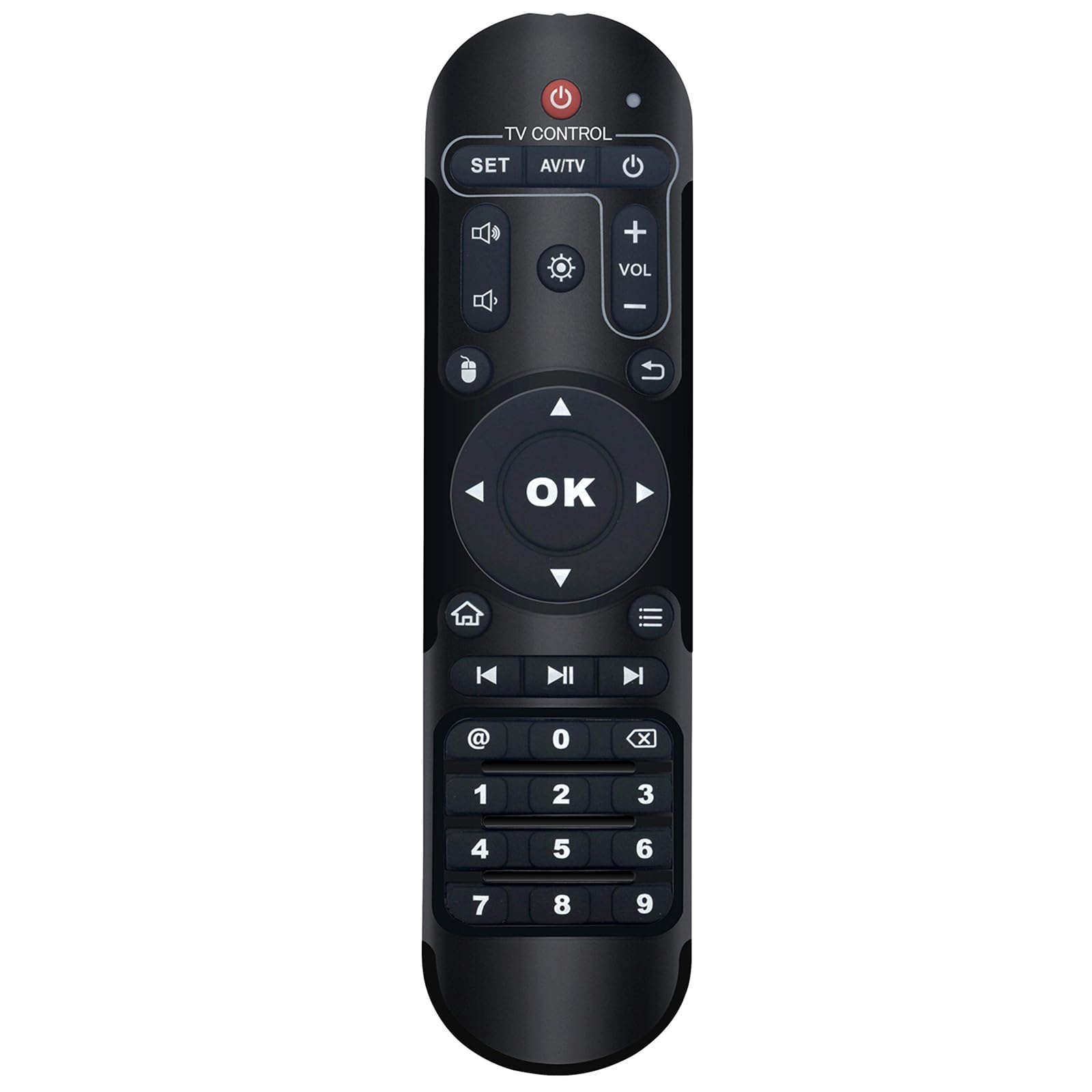 VINABTY Replaced Remote Replacement fit for Android TV Box MXQ Pro X96 Air Smart TV Box X96 Max+ MX10, T95M, T95Q. T9. T95mini m