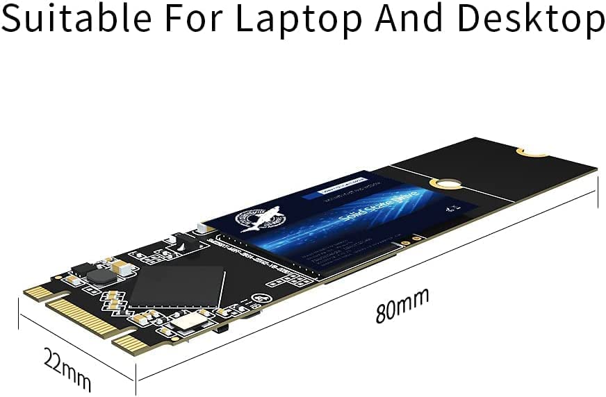 Dogfish Ssd Sata M.2 2280 128Gb Ngff Internal Solid State Drive High Performance Hard Drive For Desktop Laptop Sata Iii 6Gb/S (M.2 2280,128Gb*10 Pack)