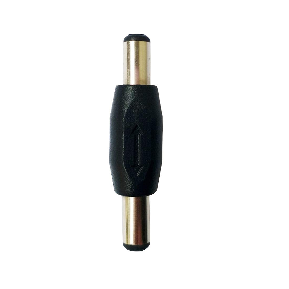 10Pcs Dc Connector Lime2018 Male To Male Connector 5.5Mm X 2.1Mm 12V 5A Power Cable Jack Adapter