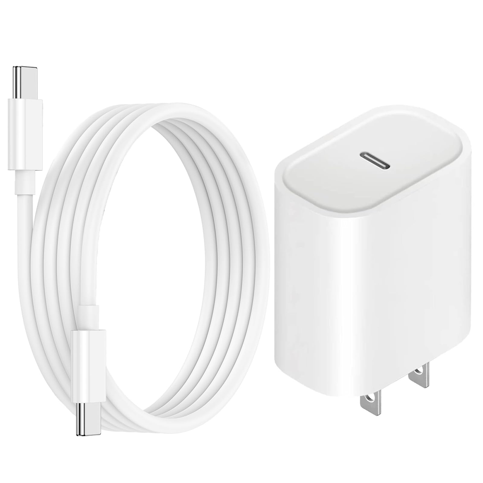 USB C Fast Charger for Samsung Galaxy A17 A16 A15 A14,A36 A35 A32, A56 A55 A54 A53,S25 S24 S23,6.6FT USBC Cable,20W Power Adapt