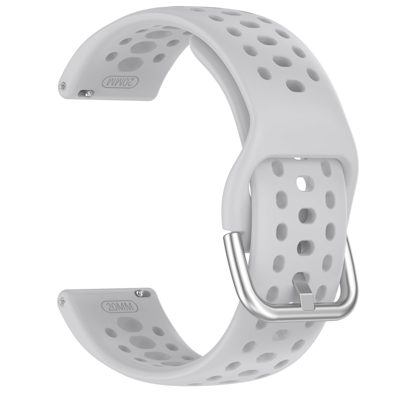 Nacorulu Compatible With Amazfit Active 2 Bands, 20Mm Width Silicone Replacement Strap For Amazfit Active/Active 2S/Gts 4 Mini/G