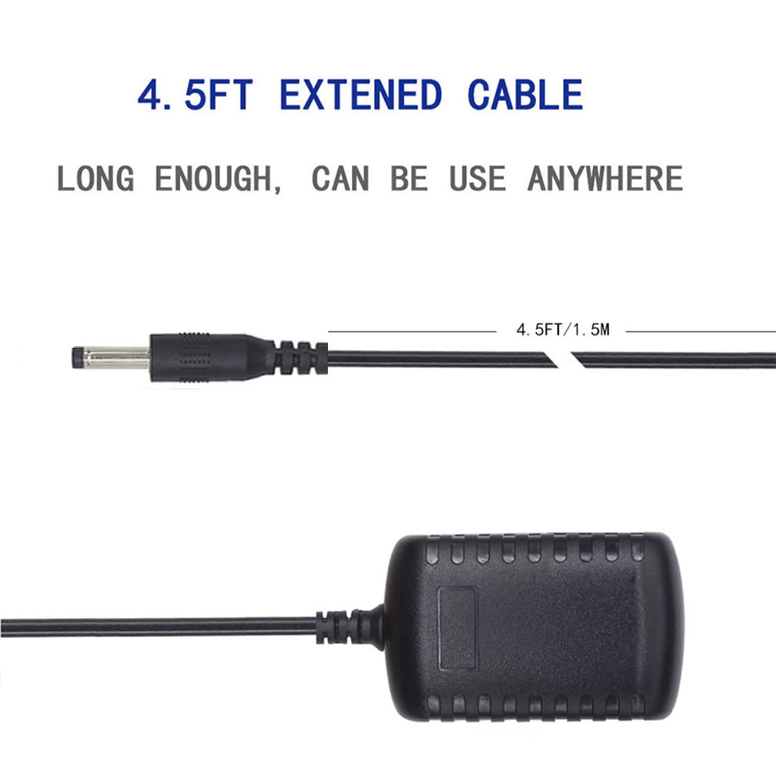 Tevsinpo Power Cord For Remington Shaver Charger Cord Pg250 Pg525 Pg6025 Mb4040 Mb4045A For Remington Beard Trimmer Pg6135 Pg606