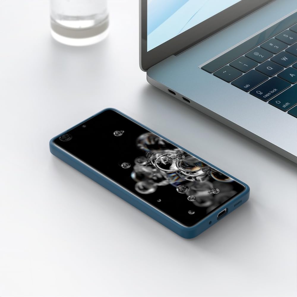 Wogroo For Samsung Galaxy S20 Ultra Case Dark Blue, Scratch Resistant With Soft Touch, Slim Thin Phone Cover For Samsung Galaxy