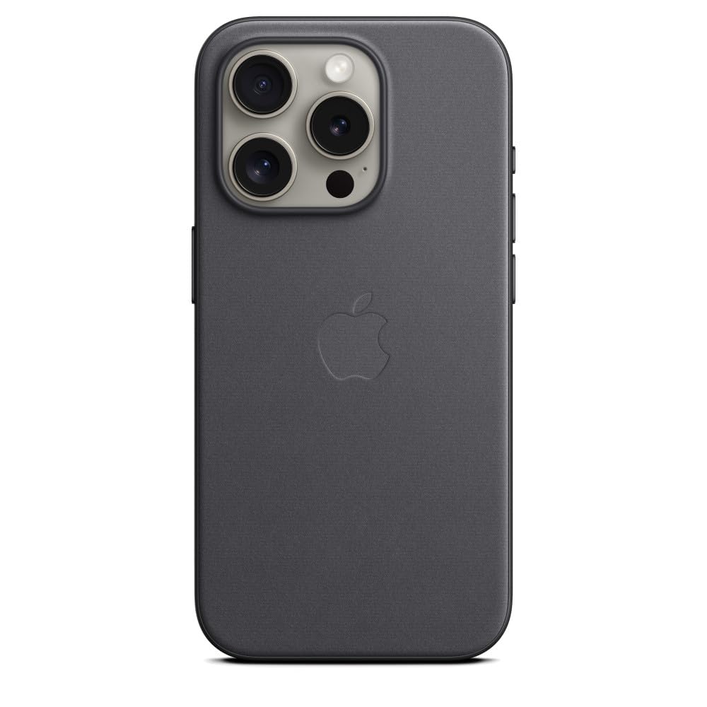Apple iPhone 15 Pro FineWoven Case with MagSafe - Black