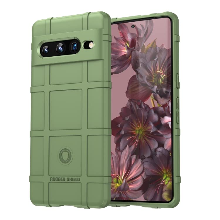 Ego Tactical Rugged Shield Brand Solid Color Tpu Phone Case For Google Pixel 7 5G   Od Green