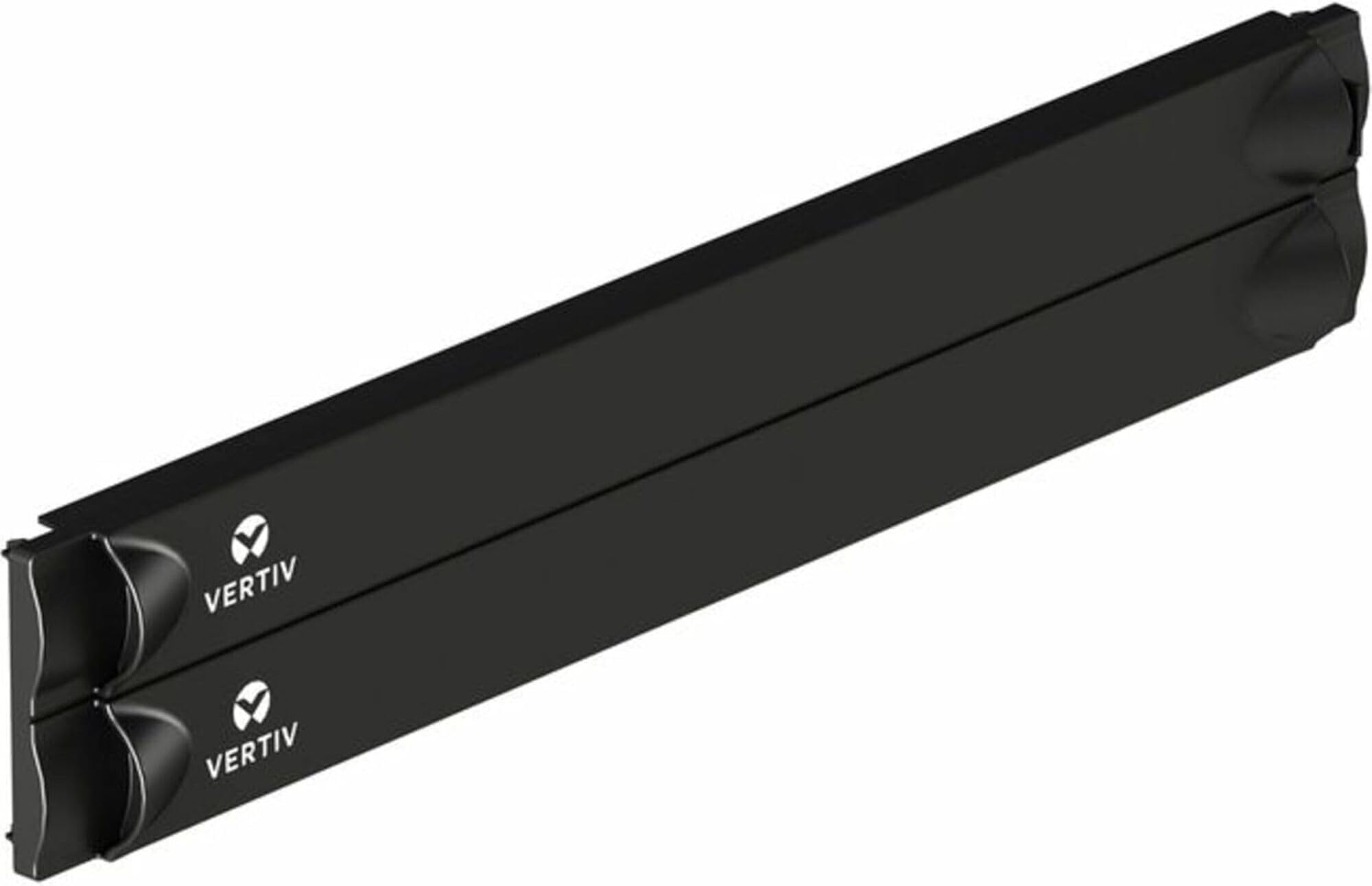 2U 19 Black Plastic Tool Less Airflow Blanking Panel (Qty. 10)