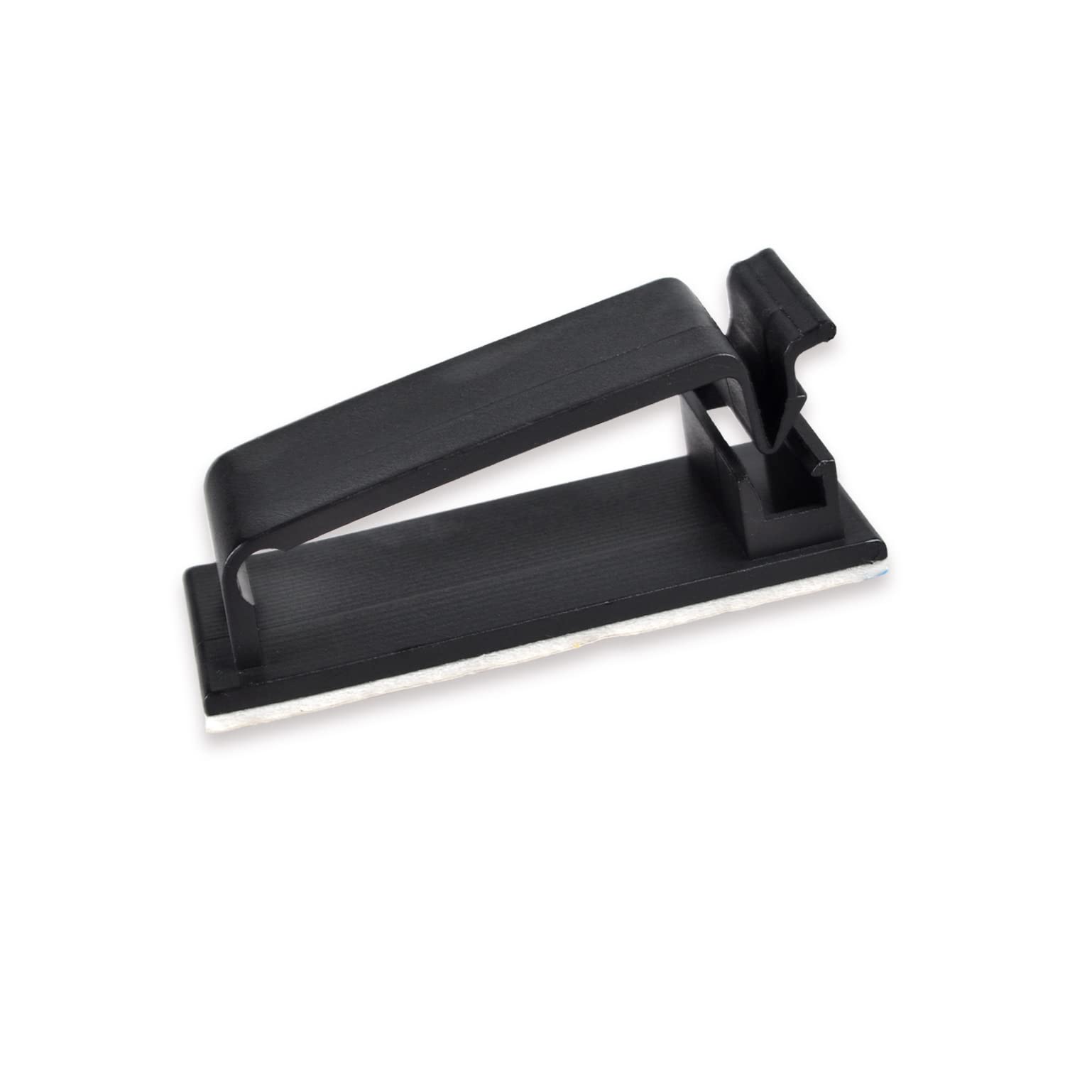 Cable Clips, Ethernet Cable Organizer, Conwork Adhesive Wire Management Clamps, Desktop Cord Holder Hider, Charging Cable Drop O