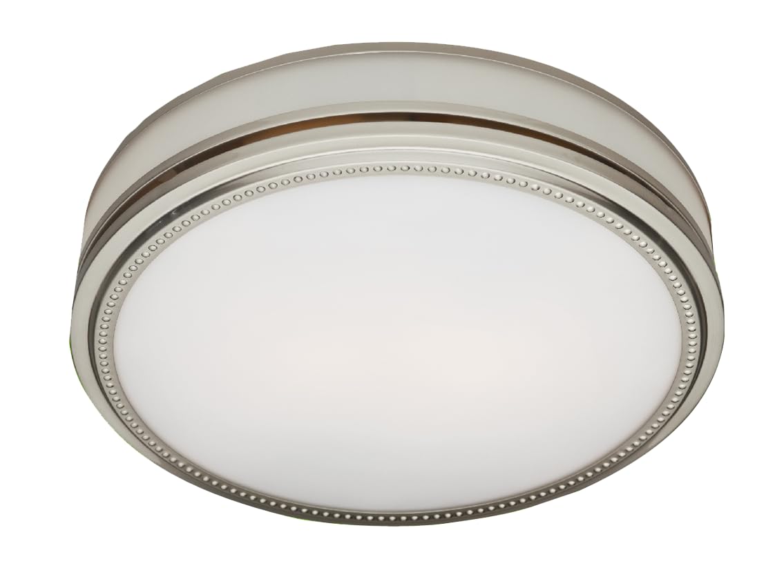 Good Housekeeping Opera (83001) Decorative 110 CFM 3.0 Sones Bathroom Ventilation Exhaust Fan with Light & Night-Light