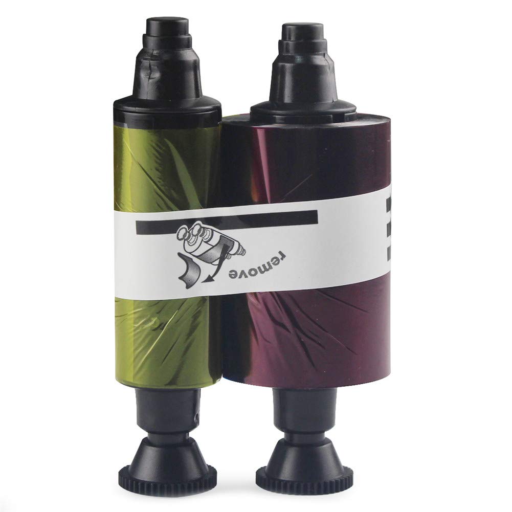 Zuye Color Ribbon For Evolis Card Printer R3011 Ymcko 200 Prints