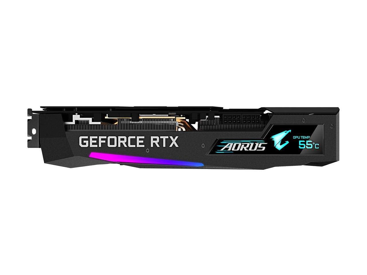 Gigabyte Aorus Geforce Rtx 3070 Master 8G Graphics Card, 3X Windforce Fans, 8Gb 256-Bit Gddr6, Gv-N3070Aorus M-8Gd Video Card