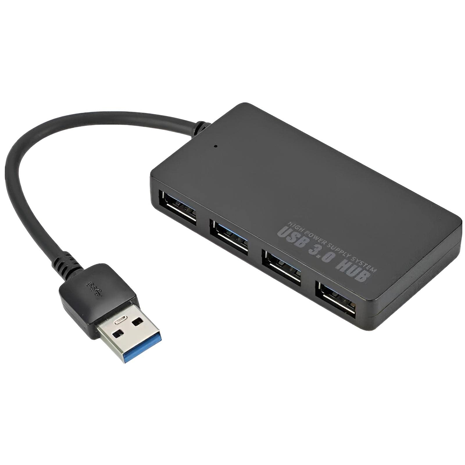 Protronix 4 Port Usb 3.0 Hub Compact And Portable For Pc Mac Laptop And Desktop